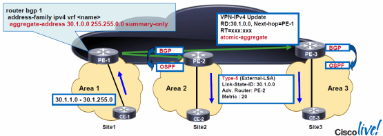 OSPF Summary Ingress